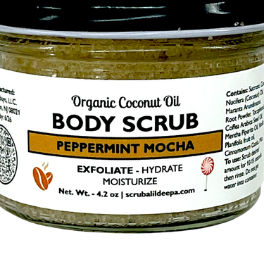 Organic Body Scrub - Peppermint Mocha